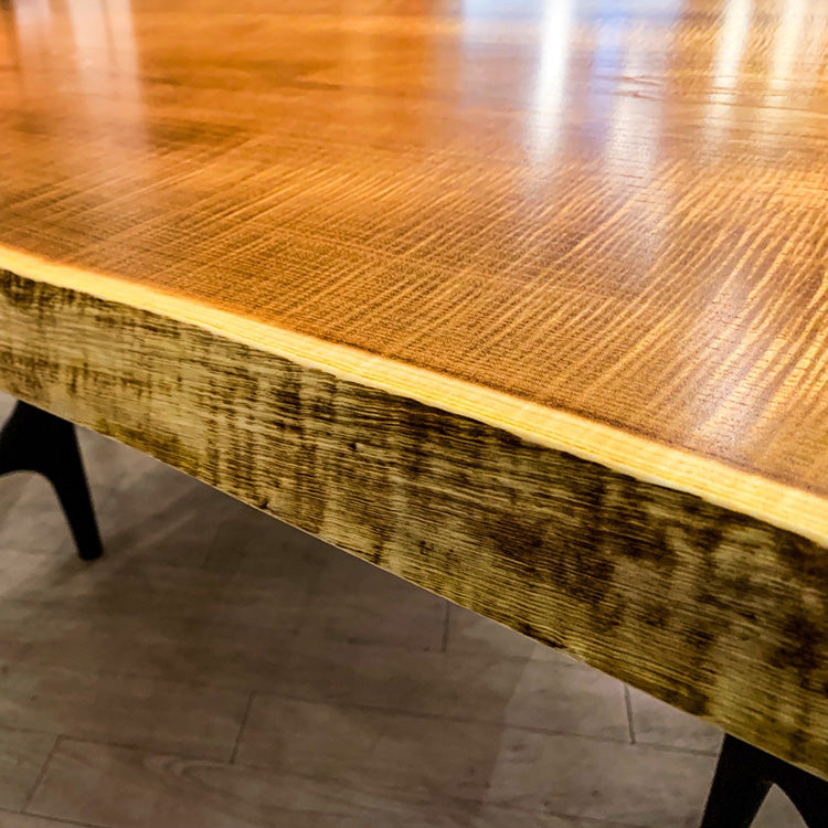 一枚板 キハダ(杢) CN-C1056-2903-1 (W190cm) ダイニングテーブル