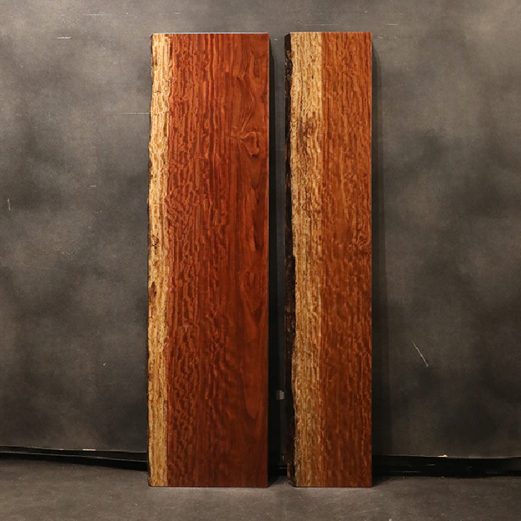 【SOLD OUT】一枚板　ブビンガ(杢)　2001-3/3-9-2+9-3　(W180cm)
