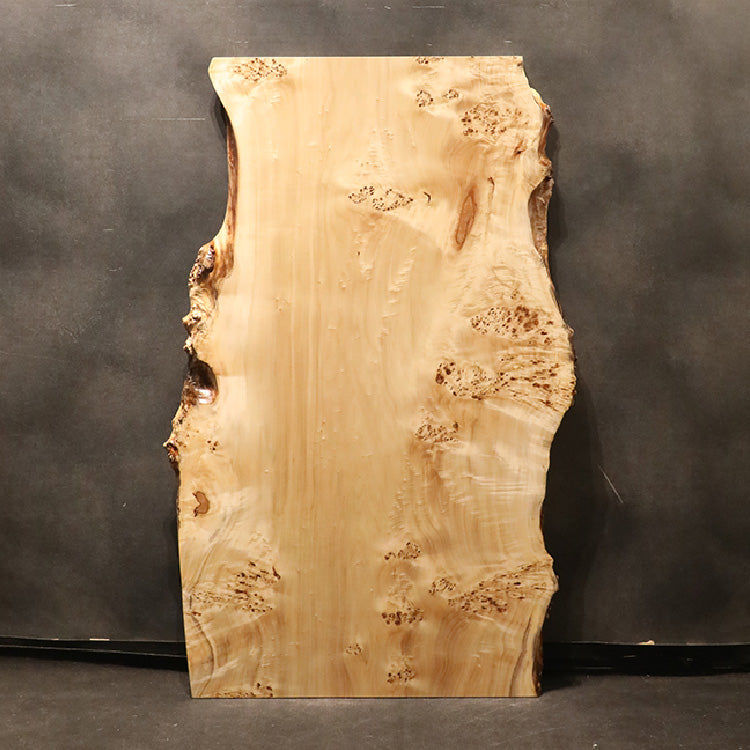 【SOLD OUT】一枚板　ポプラ　127-5　(W165cm)　ダイニングテーブル
