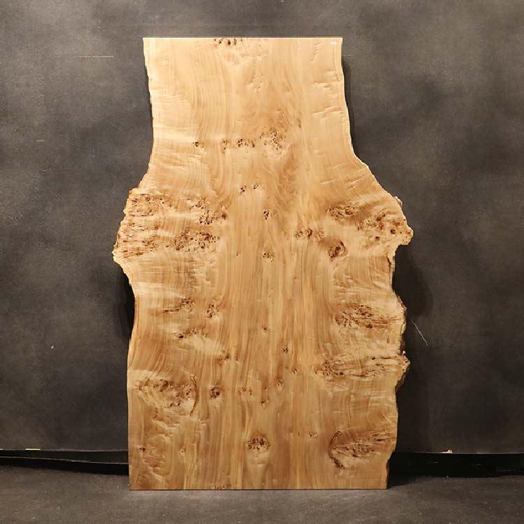 一枚板　ポプラ　123-11-2　(W155cm)　ダイニングテーブル