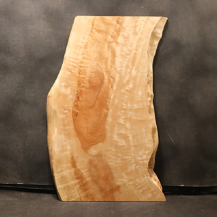 【SOLD OUT】一枚板　トチ(杢)　1059-1/2-7　(W160cm)　ダイニングテーブル