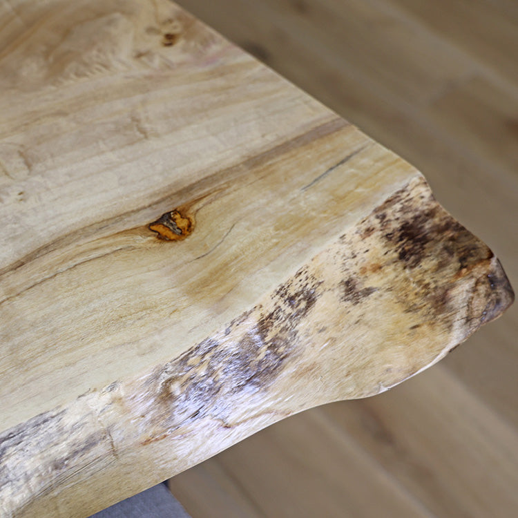 【SOLD OUT】一枚板　ポプラ(杢)　128-1　(W140cm)　ローテーブル