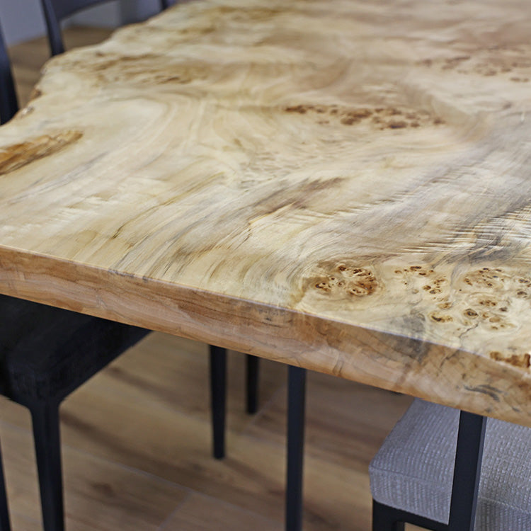 【SOLD OUT】一枚板　ポプラ(杢)　128-1　(W140cm)　ローテーブル