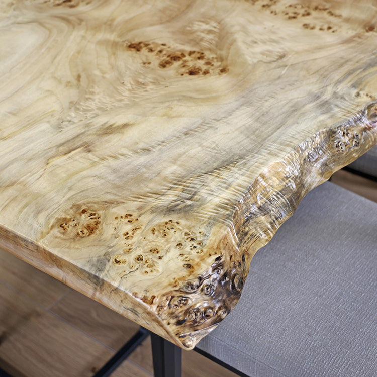 【SOLD OUT】一枚板　ポプラ(杢)　128-1　(W140cm)　ローテーブル