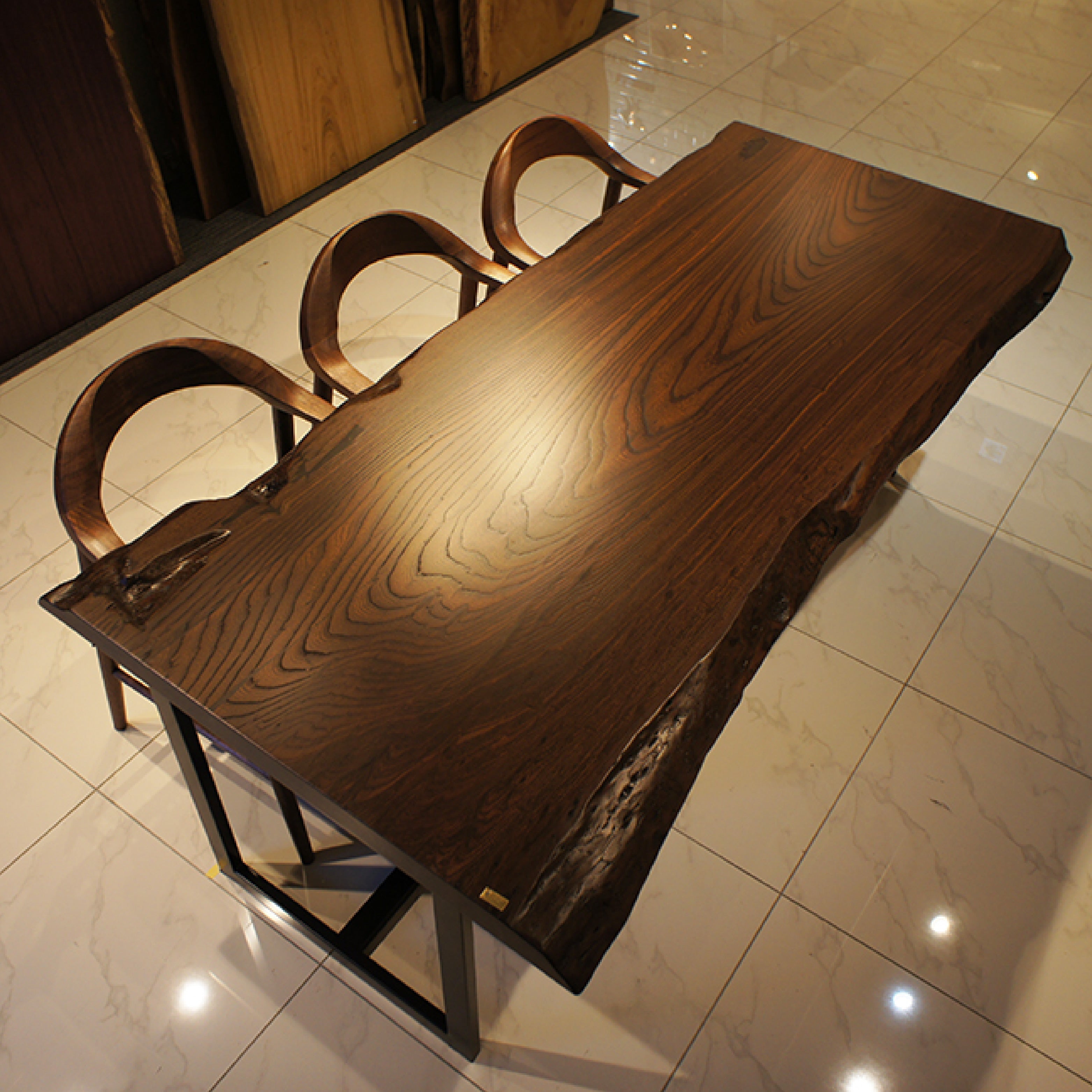 【SOLD OUT】一枚板　神代ケヤキ　RP-KR-1-6-3　(W200cm)
