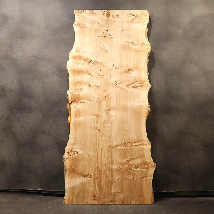 【SOLD OUT】一枚板　ポプラ(杢)　128-7　(W240cm)　ダイニングテーブル