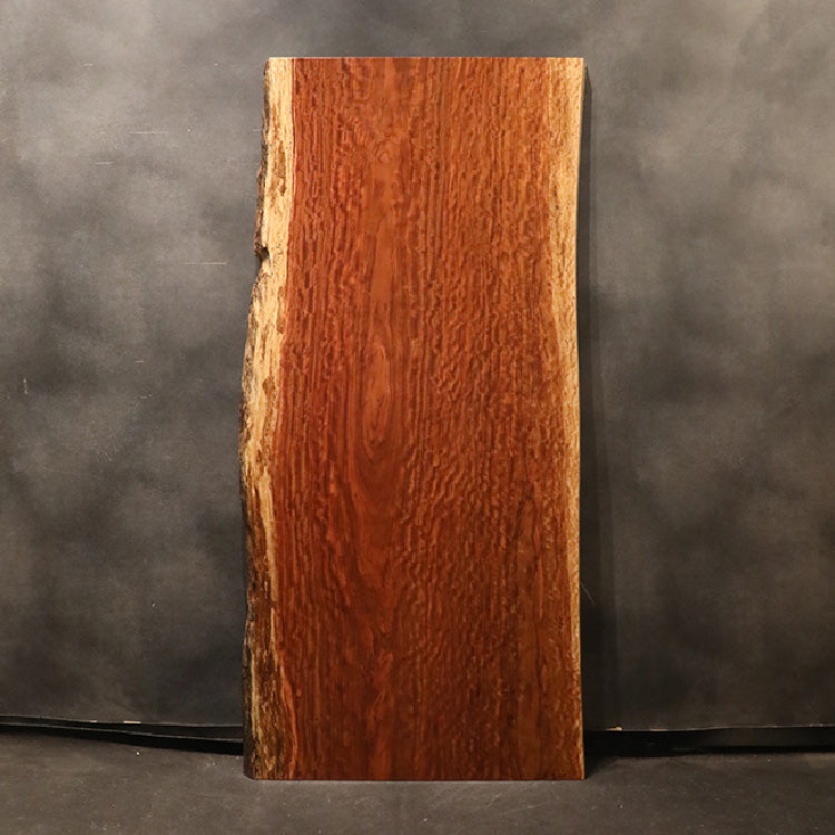 【SOLD OUT】一枚板　ブビンガ(杢)　2001-3/3-9-1　(W210cm)