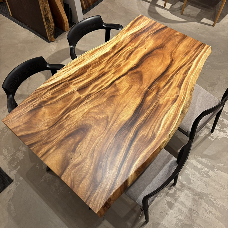 一枚板　モンキーポッド　PRY-122-3-8　(W150cm)