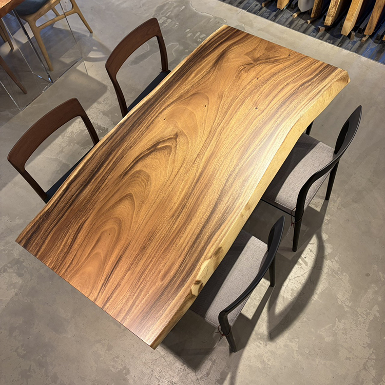 一枚板　モンキーポッド　PRY-122-3-10　(W150cm)