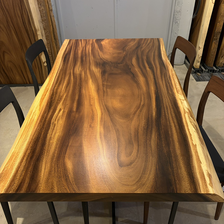 一枚板　モンキーポッド　PRY-122-5-6　(W160cm)