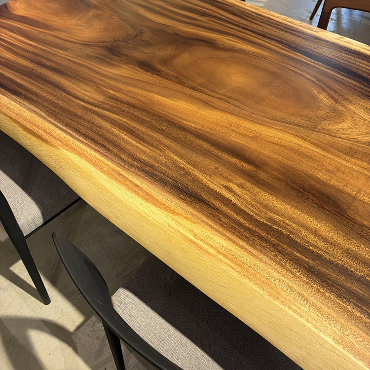 一枚板　モンキーポッド　PRY-122-5-6　(W160cm)