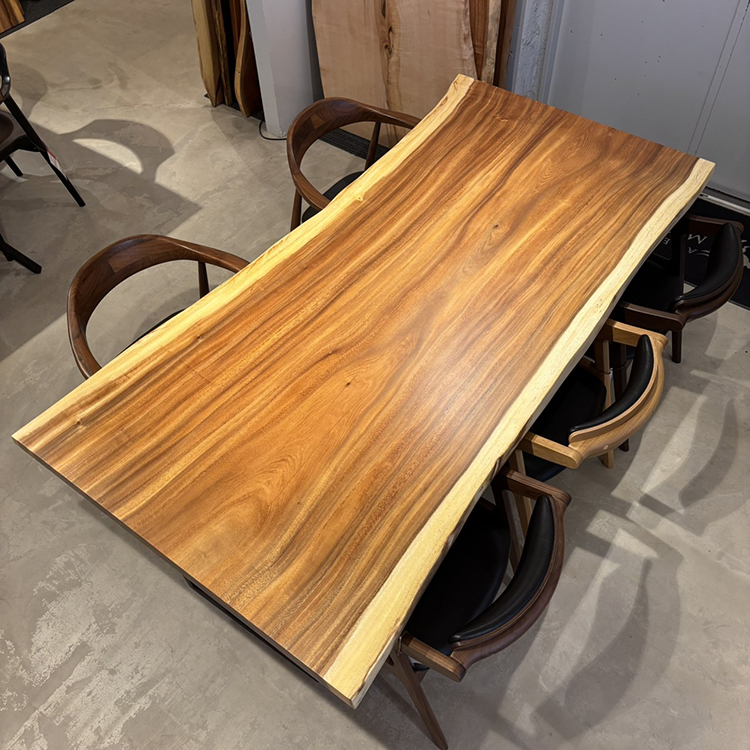 一枚板　モンキーポッド　5115-4　(W200cm)