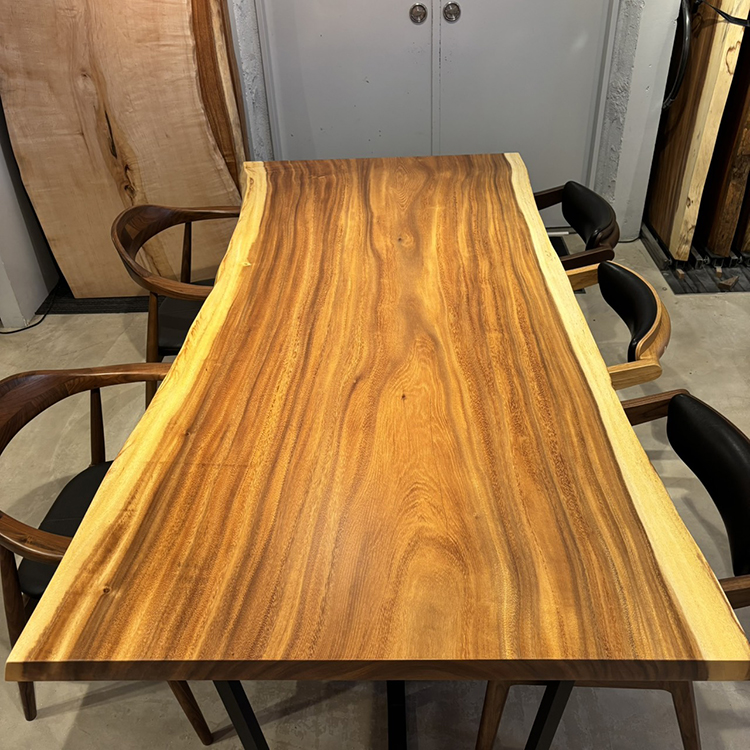 一枚板　モンキーポッド　5115-4　(W200cm)