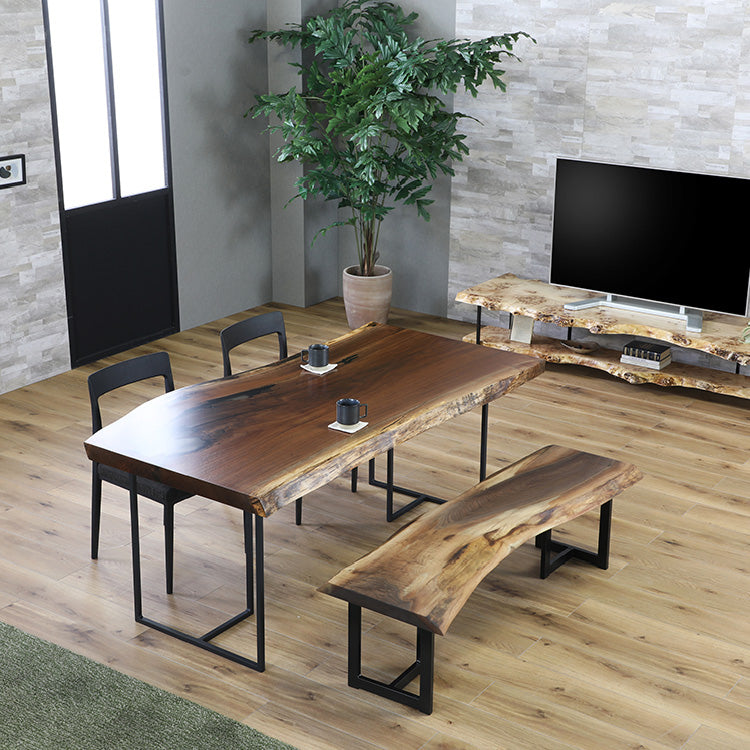 【SOLD OUT】一枚板　ウォールナット　114-1　(W150cm)　ベンチ