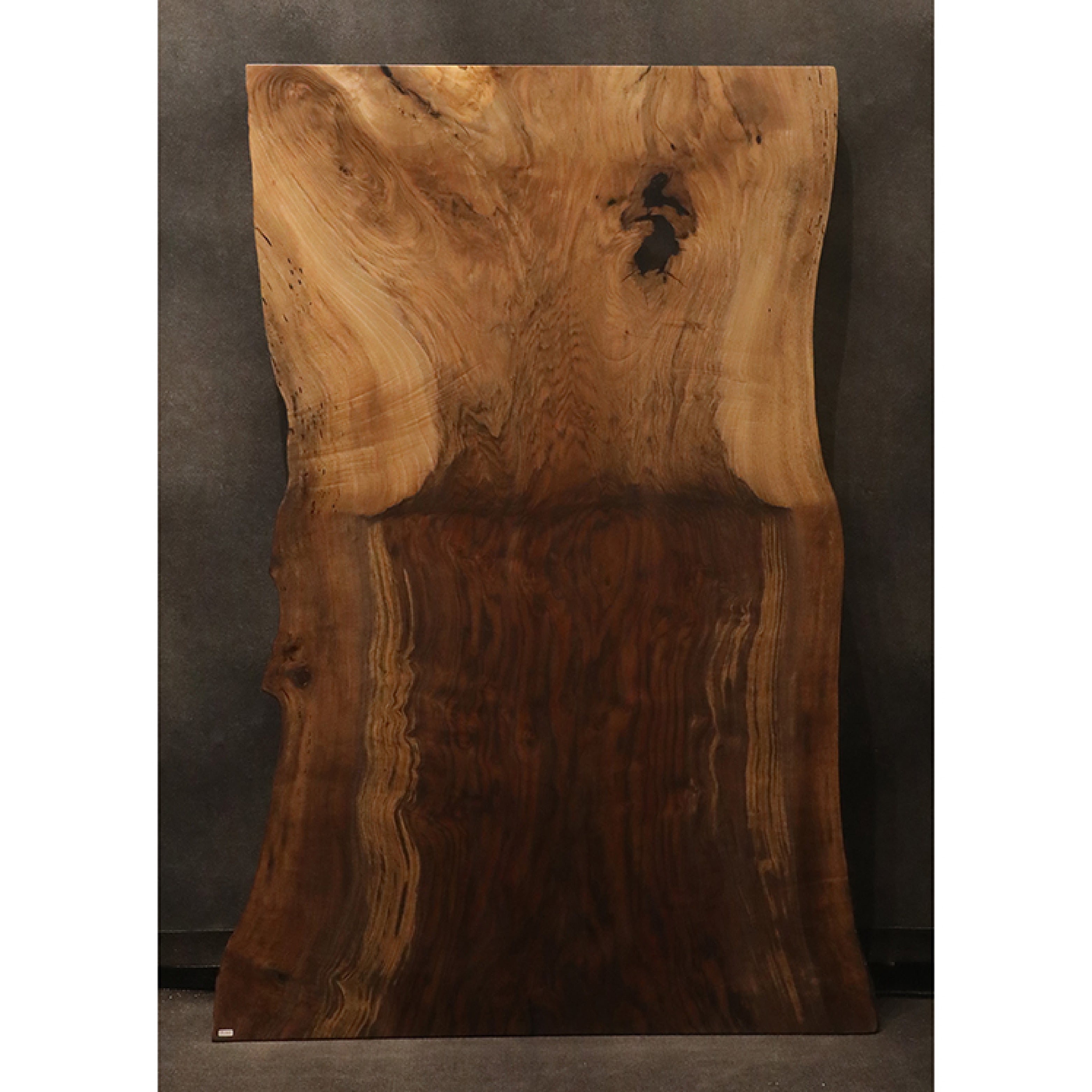 【SOLD OUT】一枚板　クラロウォールナット　RP-323-4　(W135cm)