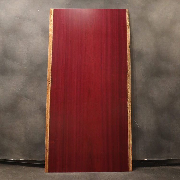 【SOLDOUT】一枚板パープルハート(杢)　2013-1/2-8-2　(W190㎝)アウトレット品