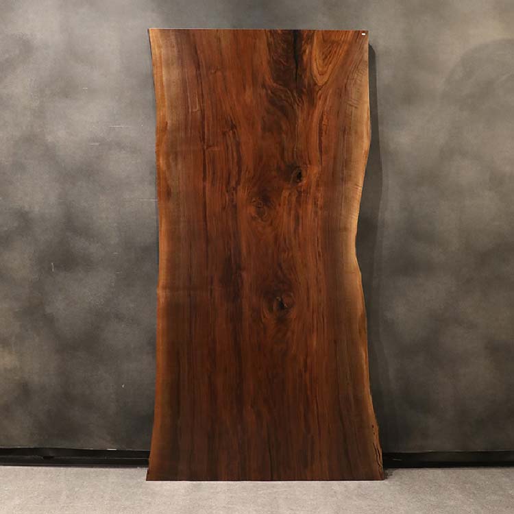 【SOLDOUT】一枚板　ウォールナット(杢)　341-6-1　(W240cm)　ダイニングテーブル