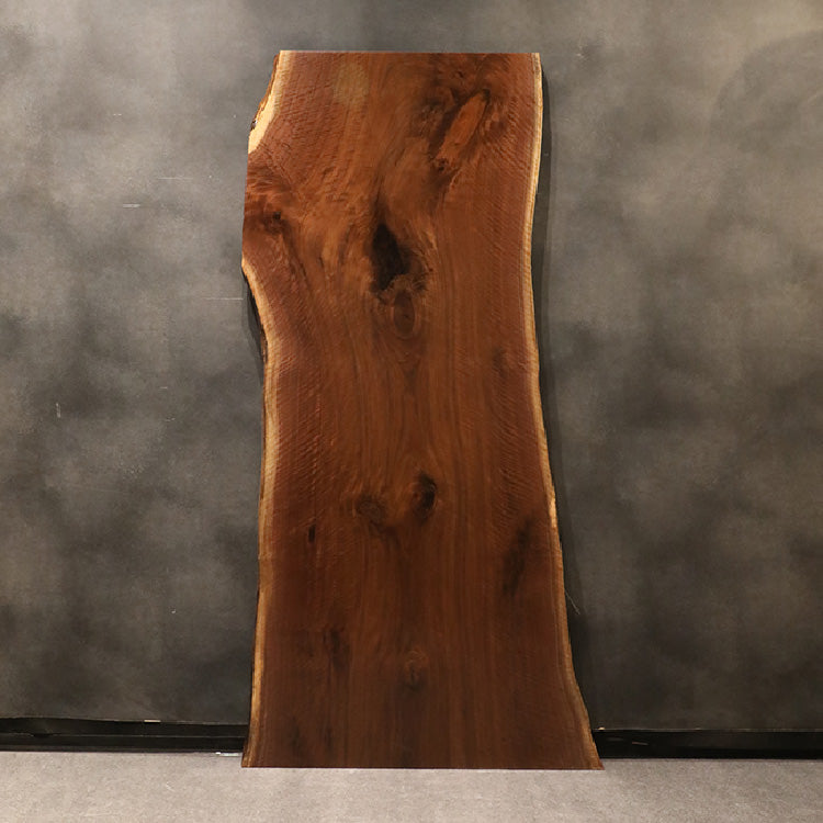 【SOLD OUT】一枚板　ウォールナット(杢)　25350-1-6　(W229.5cm)