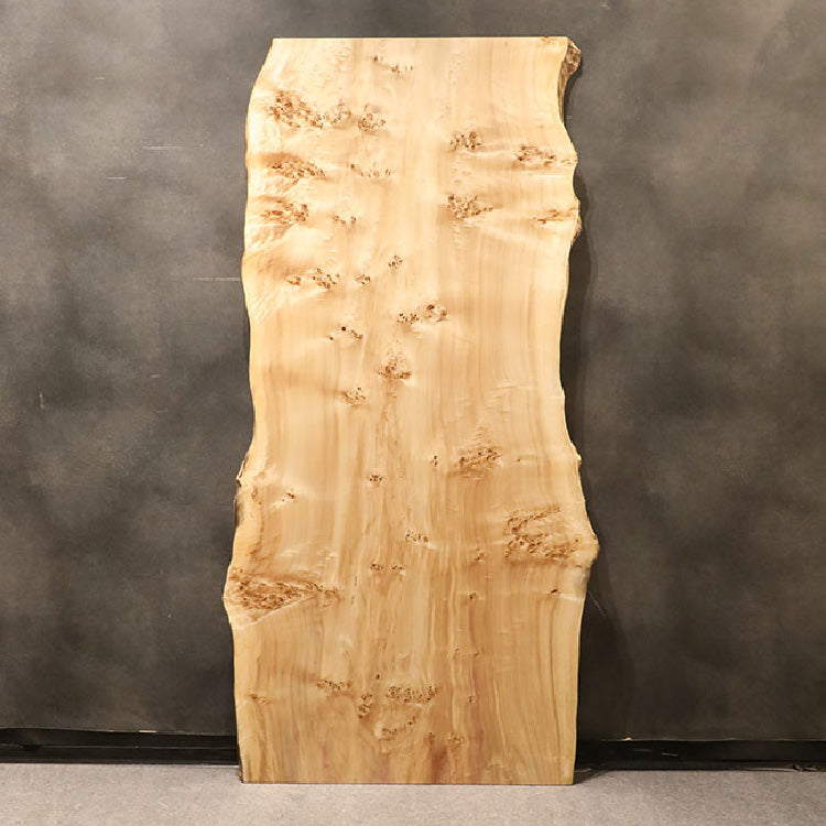【SOLD OUT】一枚板　ポプラ(杢)　128-6　(W220cm)　ダイニングテーブル