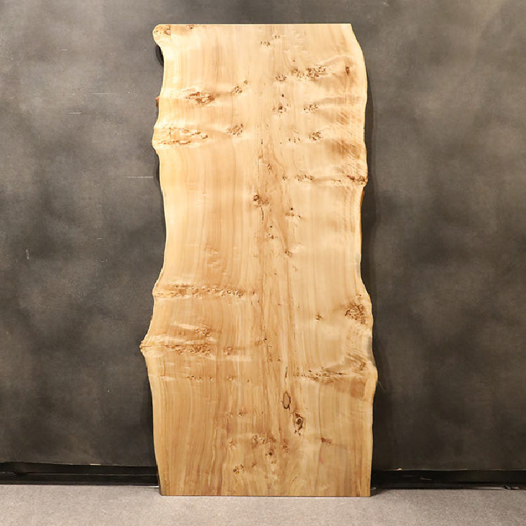 【SOLD OUT】一枚板　ポプラ(杢)　128-6　(W220cm)　ダイニングテーブル