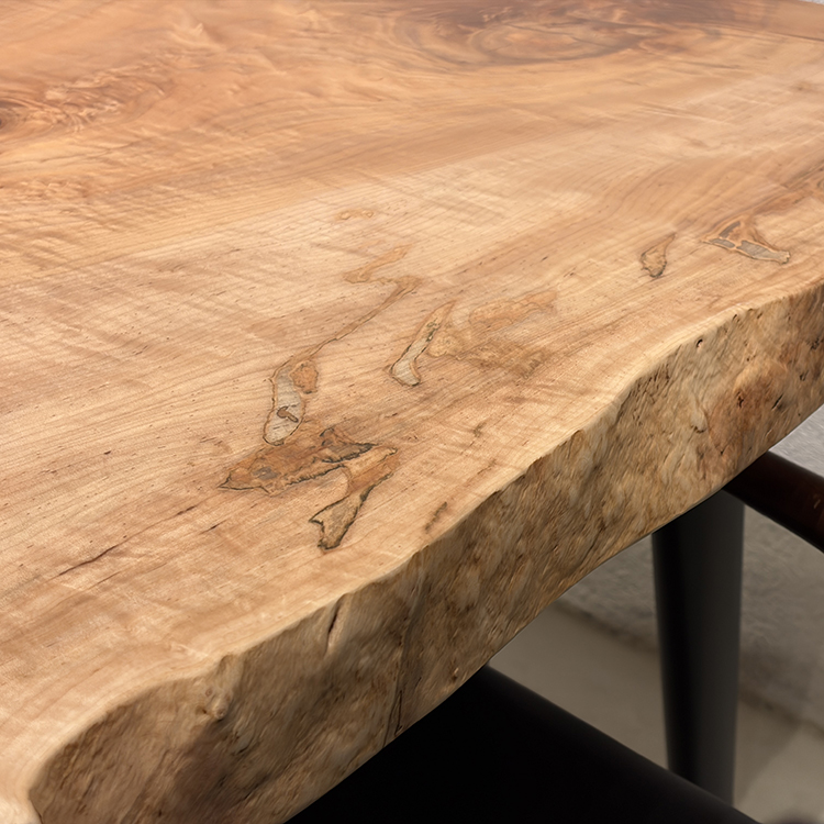 一枚板　メープル(杢)　K-GM-2303-1553　(W280cm)