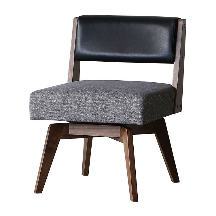 カイン 回転式ダイニングチェア 肘無