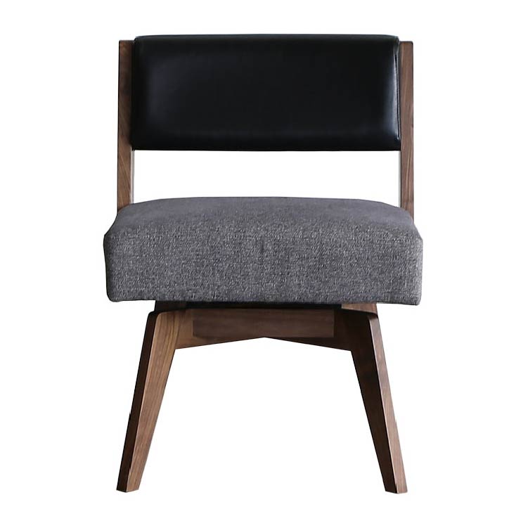 カイン 回転式ダイニングチェア 肘無