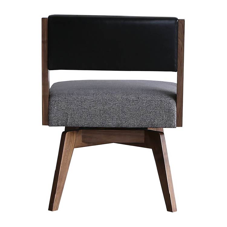 カイン 回転式ダイニングチェア 肘無