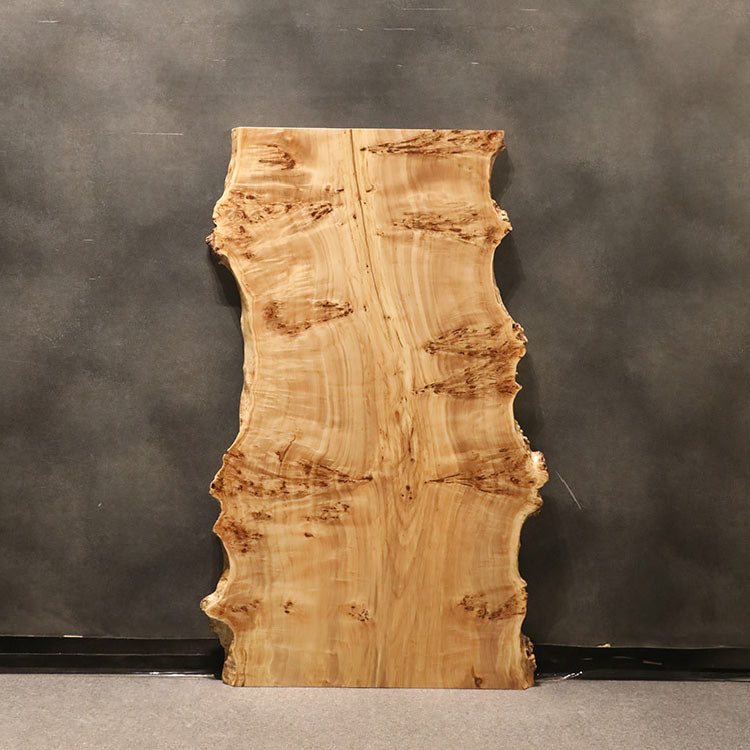 【SOLD OUT】一枚板　ポプラ(杢)　129-4-1　(W150cm)　ダイニングテーブル