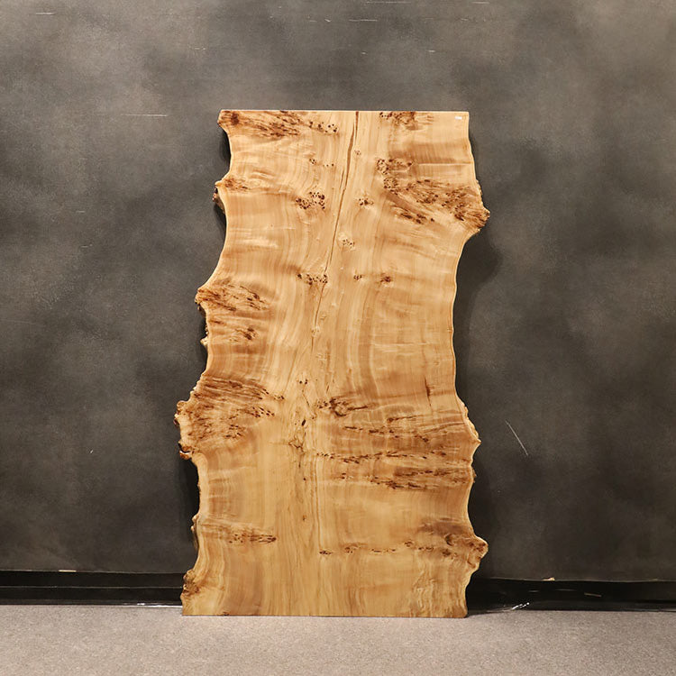 【SOLD OUT】一枚板　ポプラ(杢)　129-4-1　(W150cm)　ダイニングテーブル
