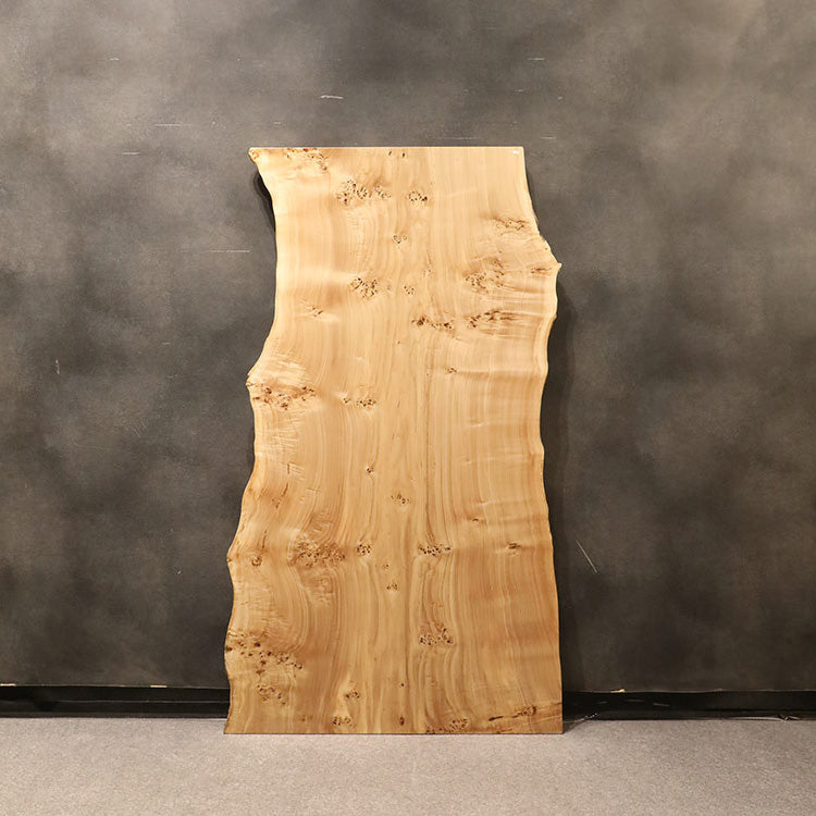 一枚板　ポプラ(杢)　125-9　(W180cm)　ダイニングテーブル