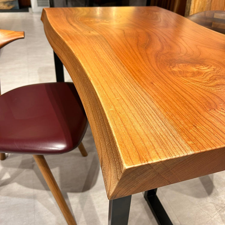 【SOLD OUT】一枚板　ケヤキ　541-9　(W120cm)　ローテーブル