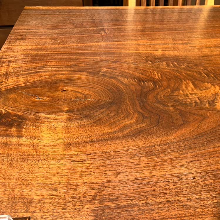 【SOLD OUT】一枚板　ウォールナット　23088-2　(W170cm)　ダイニングテーブル