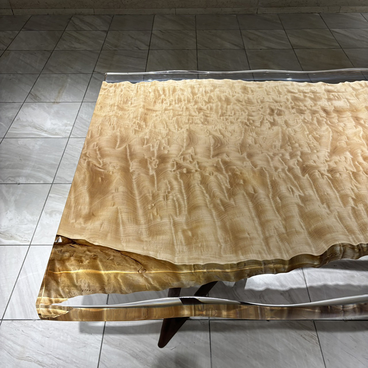 RESIN　トチ / 栃(杢)　K-HN-2304-951　(W210.5cm)