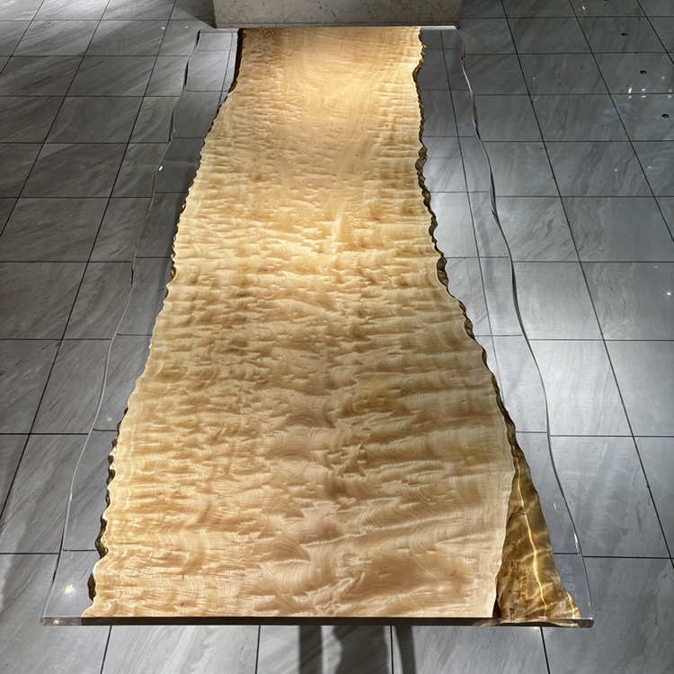 RESIN　トチ / 栃(杢)　K-HN-2304-951　(W210.5cm)