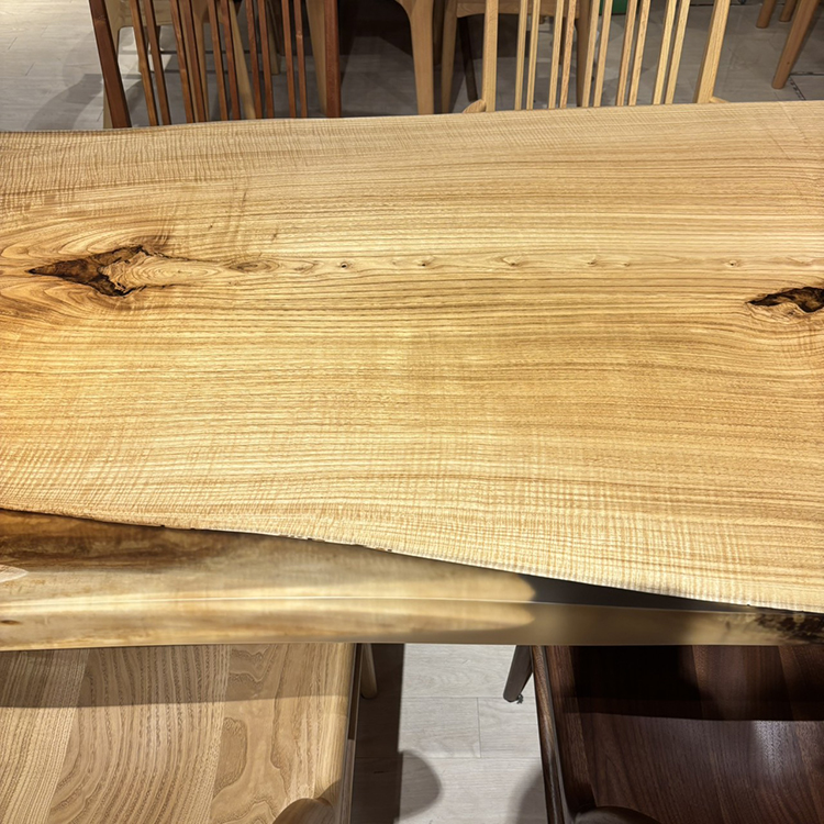 一枚板　クリ / 栗(杢)　K-HN-2304-2018　(W195cm)