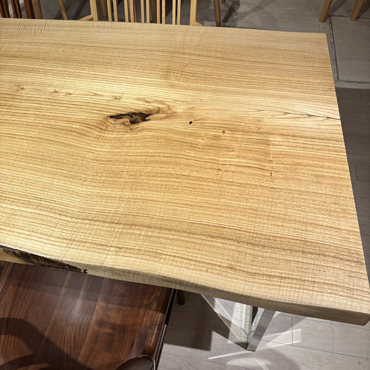 一枚板　クリ / 栗(杢)　K-HN-2304-2018　(W195cm)