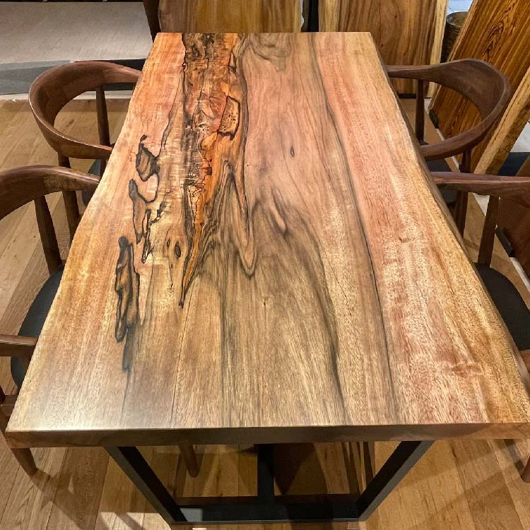 一枚板　パプアニューギニアウォールナット　101-4/4-7-1　(W150cm)