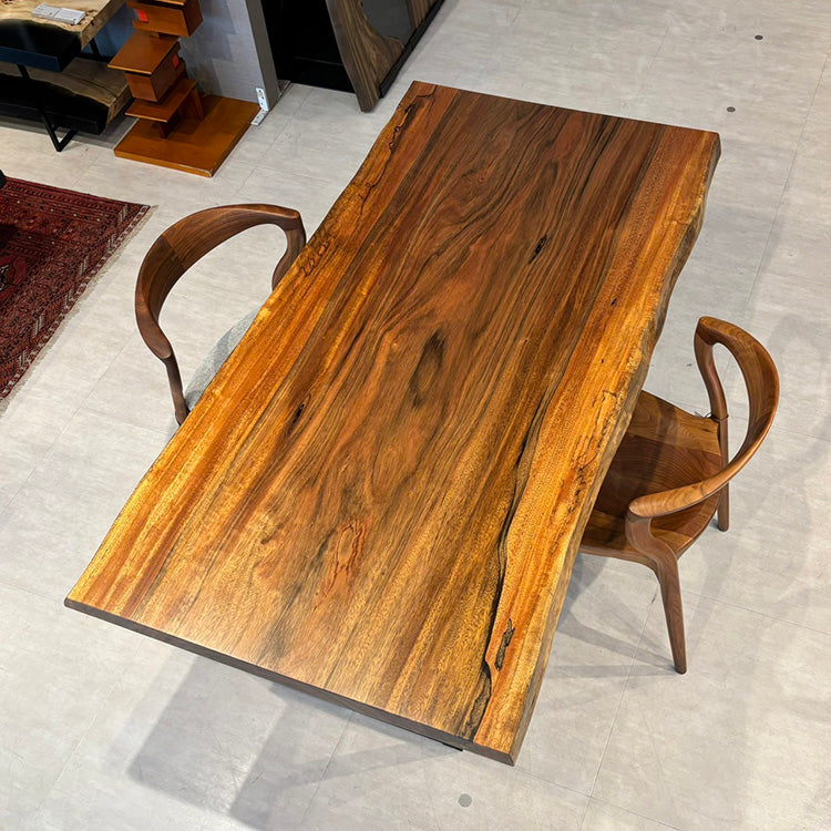 一枚板　パプアニューギニアウォールナット　101-2/4-14　(W160cm)