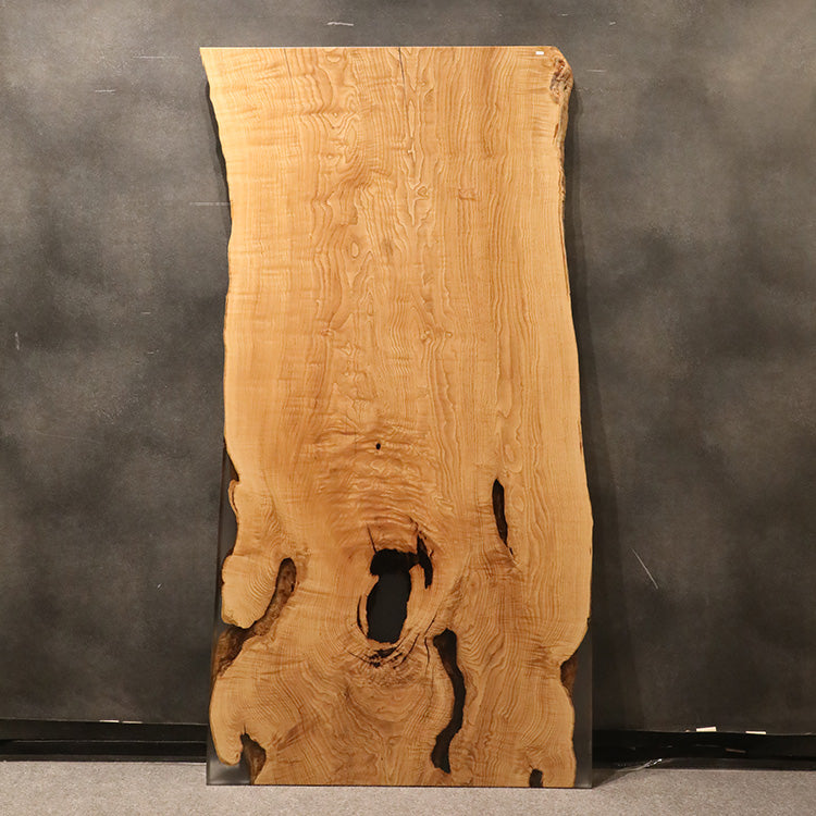 【SOLD OUT】一枚板　クリ(杢)　4-6-1807　(W190cm)　ダイニングテーブル