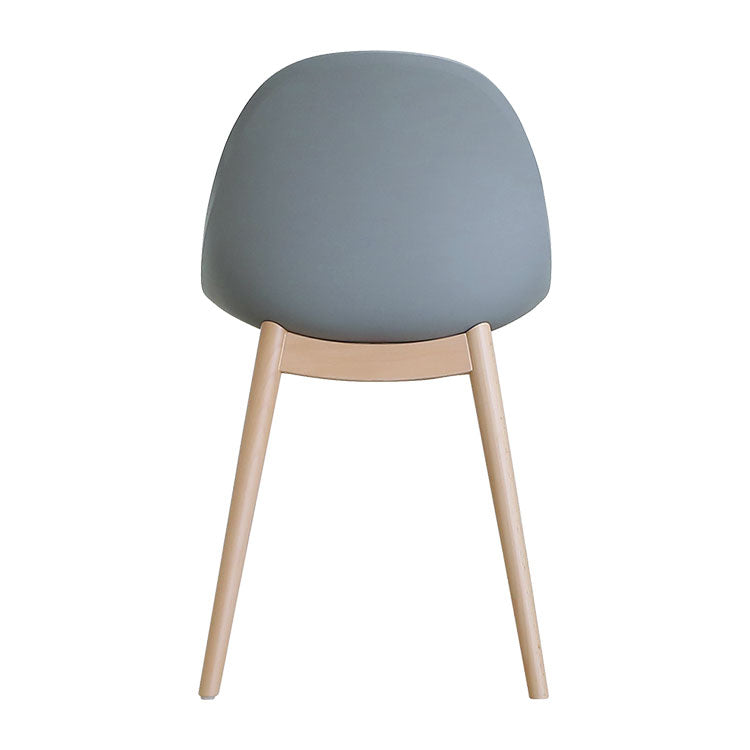 エッグ ダイニングチェア 木脚【2脚セット】