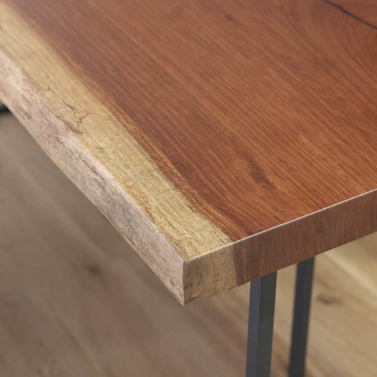 一枚板　ブビンガ　1658-5-1　(W150cm)　ダイニングテーブル