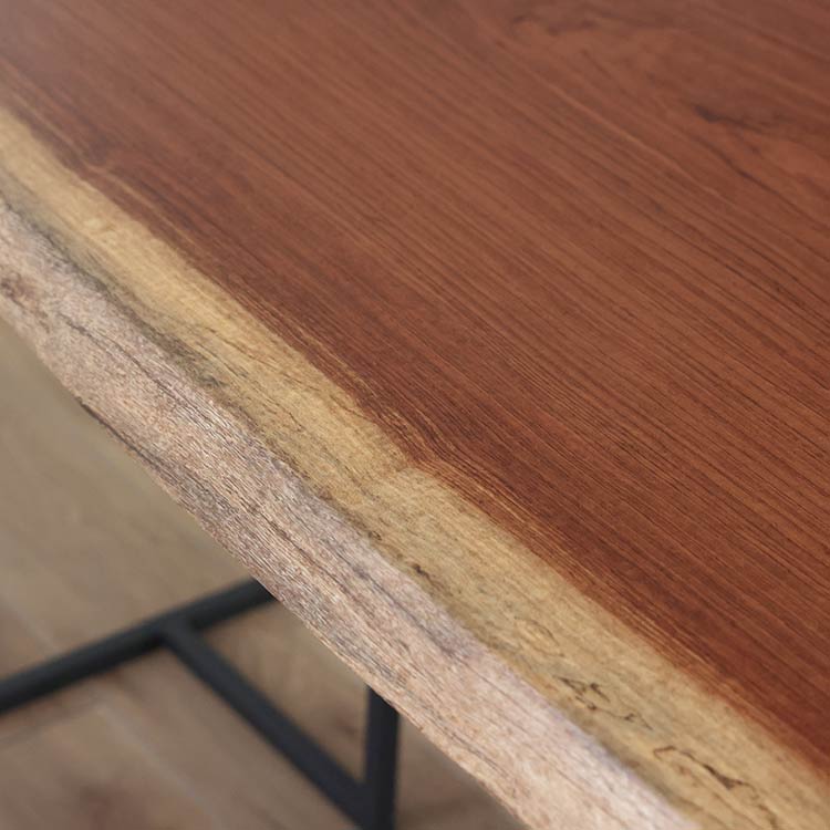 一枚板　ブビンガ　1658-5-1　(W150cm)　ダイニングテーブル