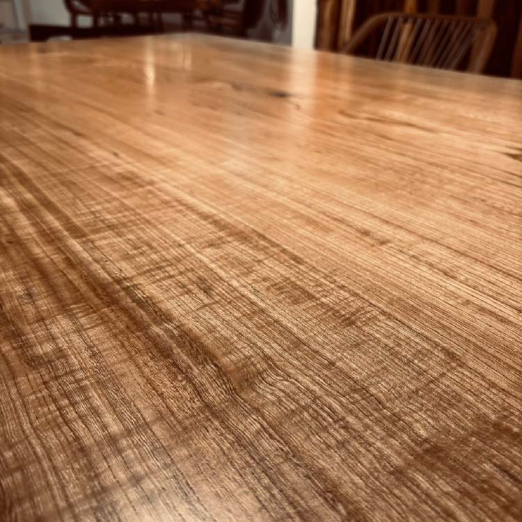 一枚板 セン/ 栓 393-1/2-5 (W205cm) ダイニングテーブル