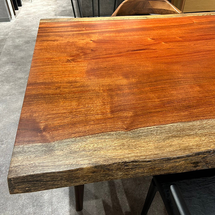 一枚板　ブビンガ　1654-2/2-13　(W210cm)　ダイニングテーブル