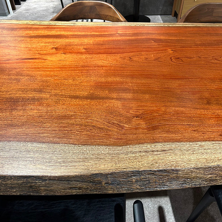 一枚板　ブビンガ　1654-2/2-13　(W210cm)　ダイニングテーブル