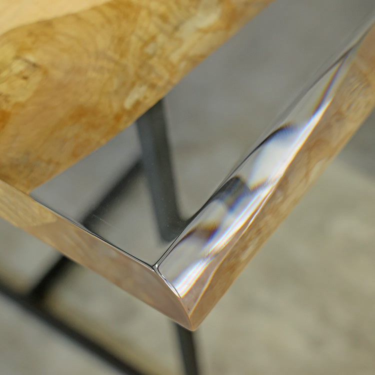 RESIN　トチ(杢)　11-1094-1807　(W160cm)