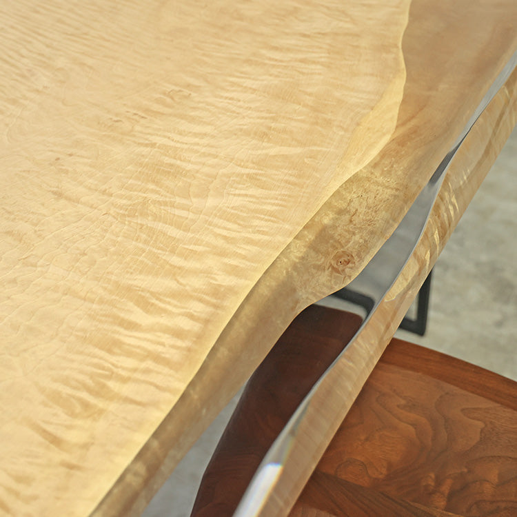 RESIN　トチ(杢)　11-1094-1807　(W160cm)
