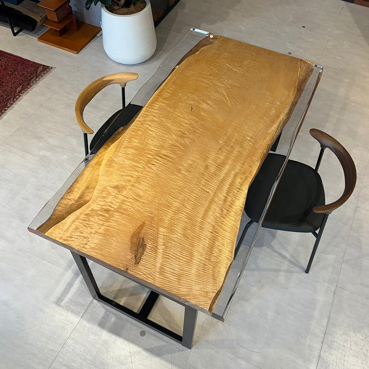 RESIN　トチ(杢)　11-1094-1807　(W160cm)