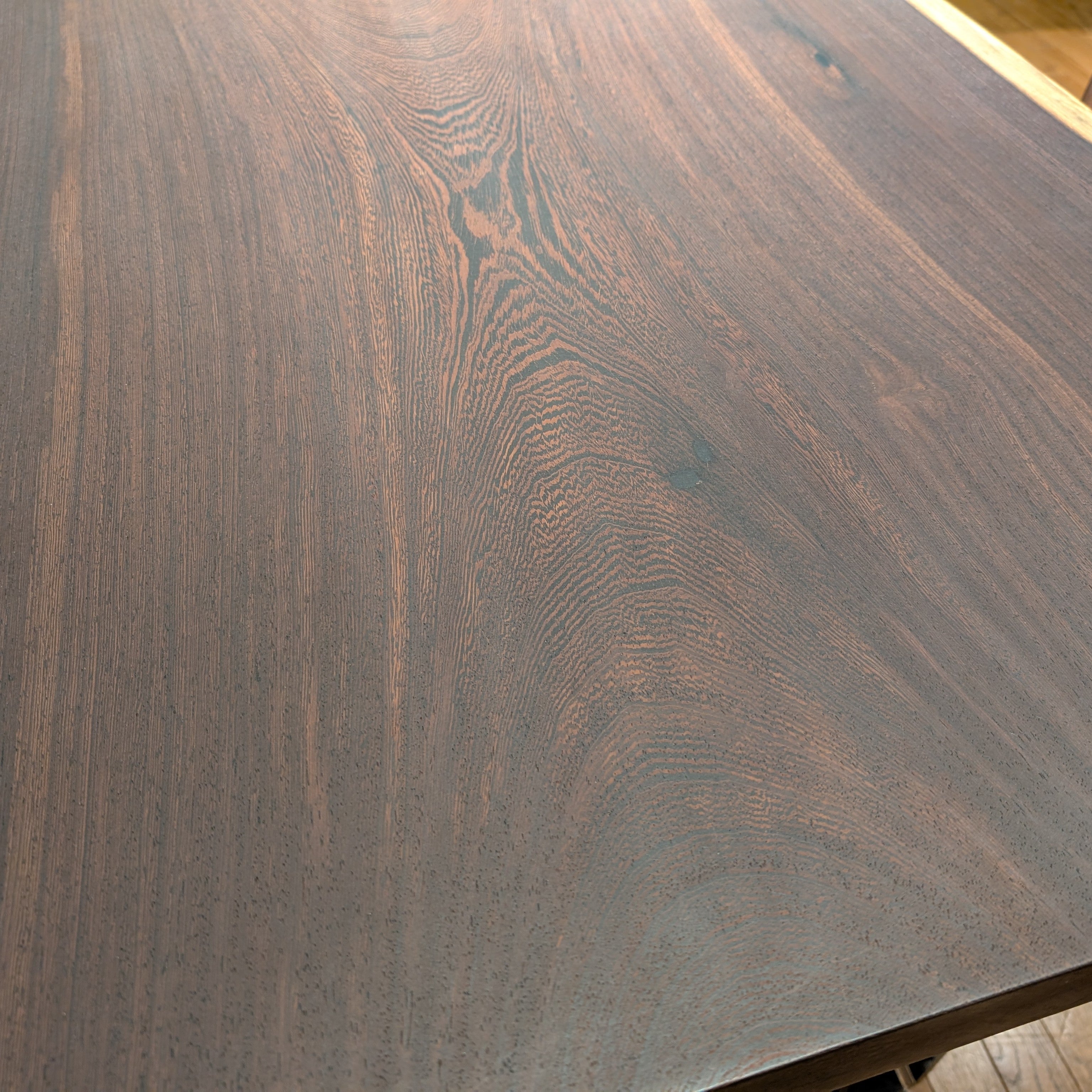 一枚板　ウェンジ　553-2/2-7-1　(W175cm)　ダイニングテーブル